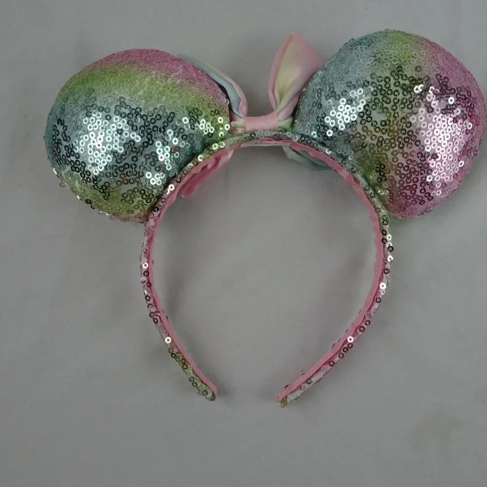 Disney Minnie Mouse Colorful Sequin Ears Headband